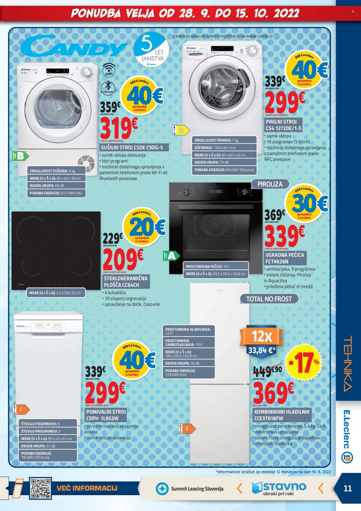 E.Leclerc katalog - 28.9.2022 - 15.10.2022. Stran 11