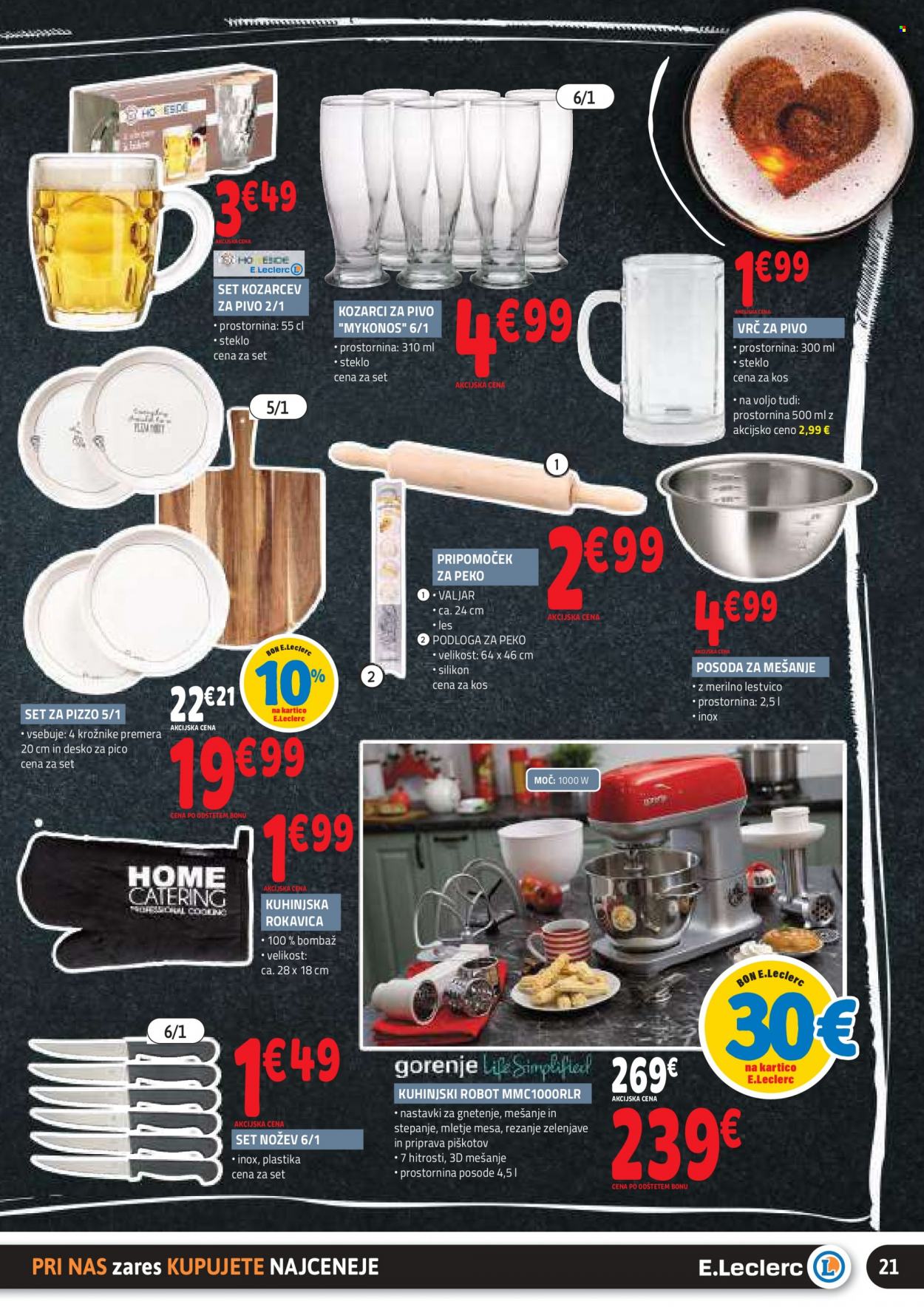 E.Leclerc katalog - 28.9.2022 - 8.10.2022. Stran 21