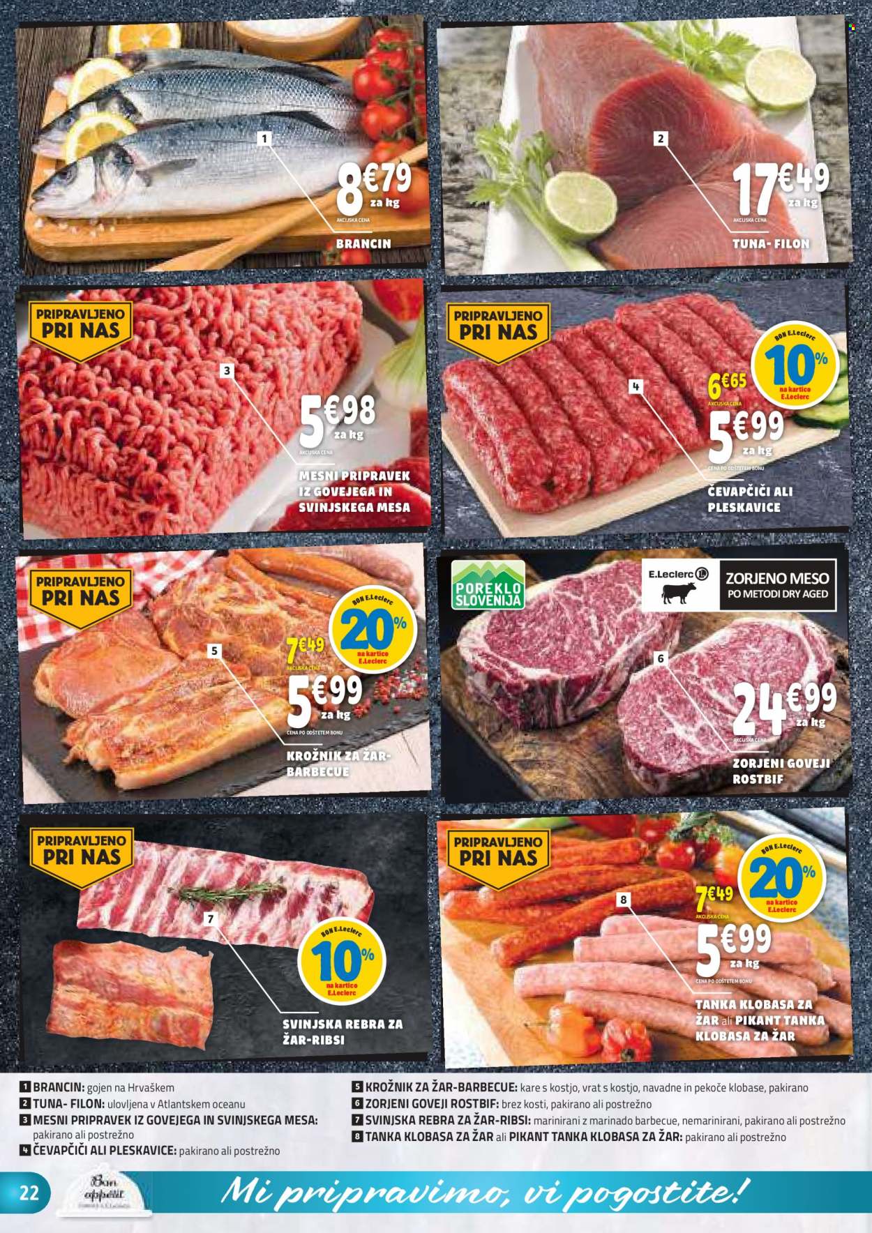 E.Leclerc katalog - 28.9.2022 - 8.10.2022. Stran 22