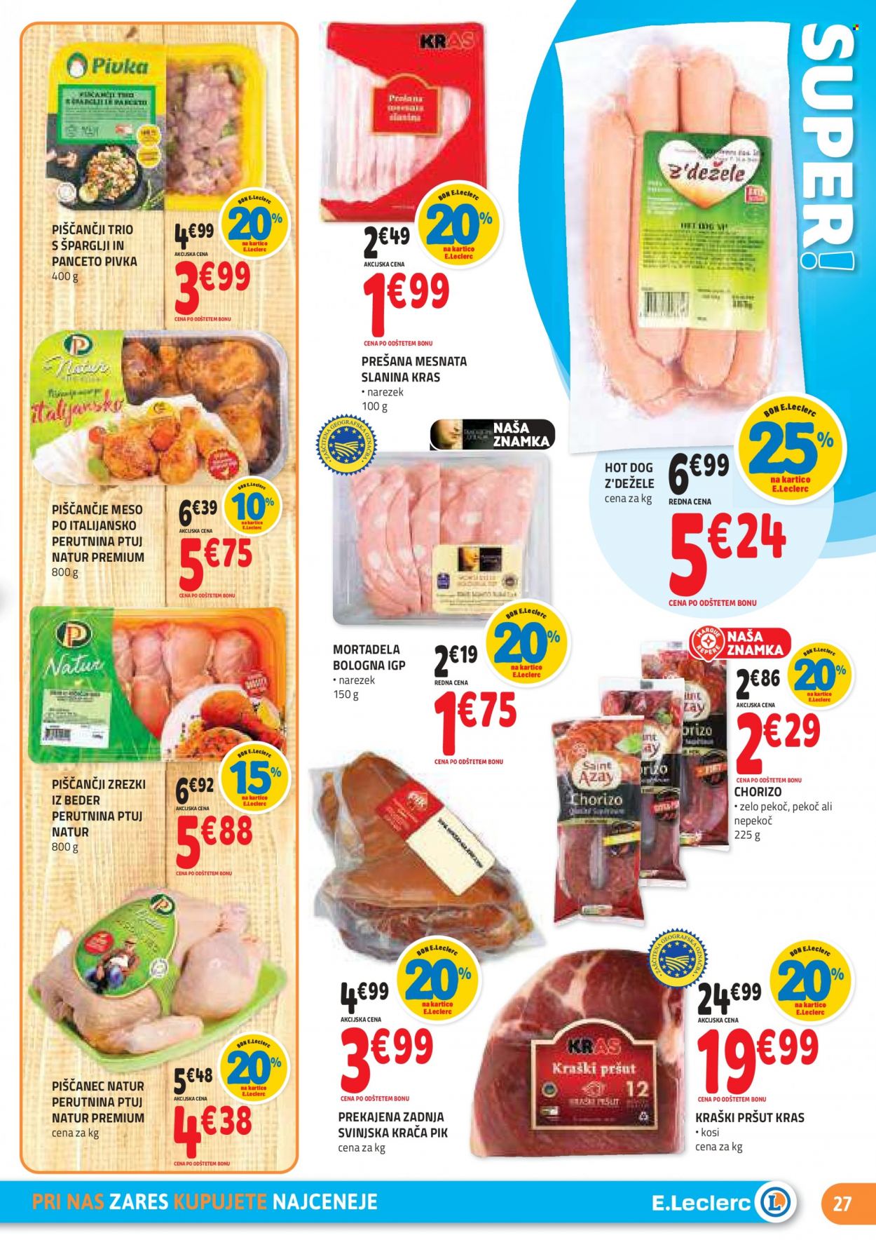 E.Leclerc katalog - 28.9.2022 - 8.10.2022. Stran 27
