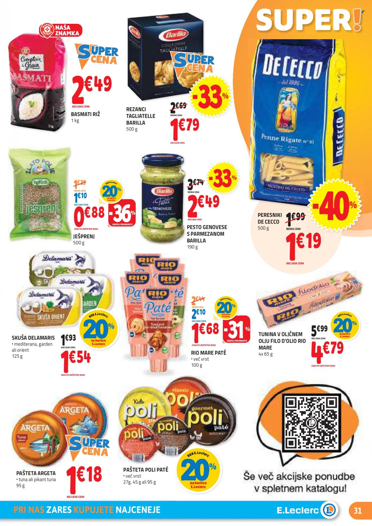 E.Leclerc katalog - 28.9.2022 - 8.10.2022. Stran 31