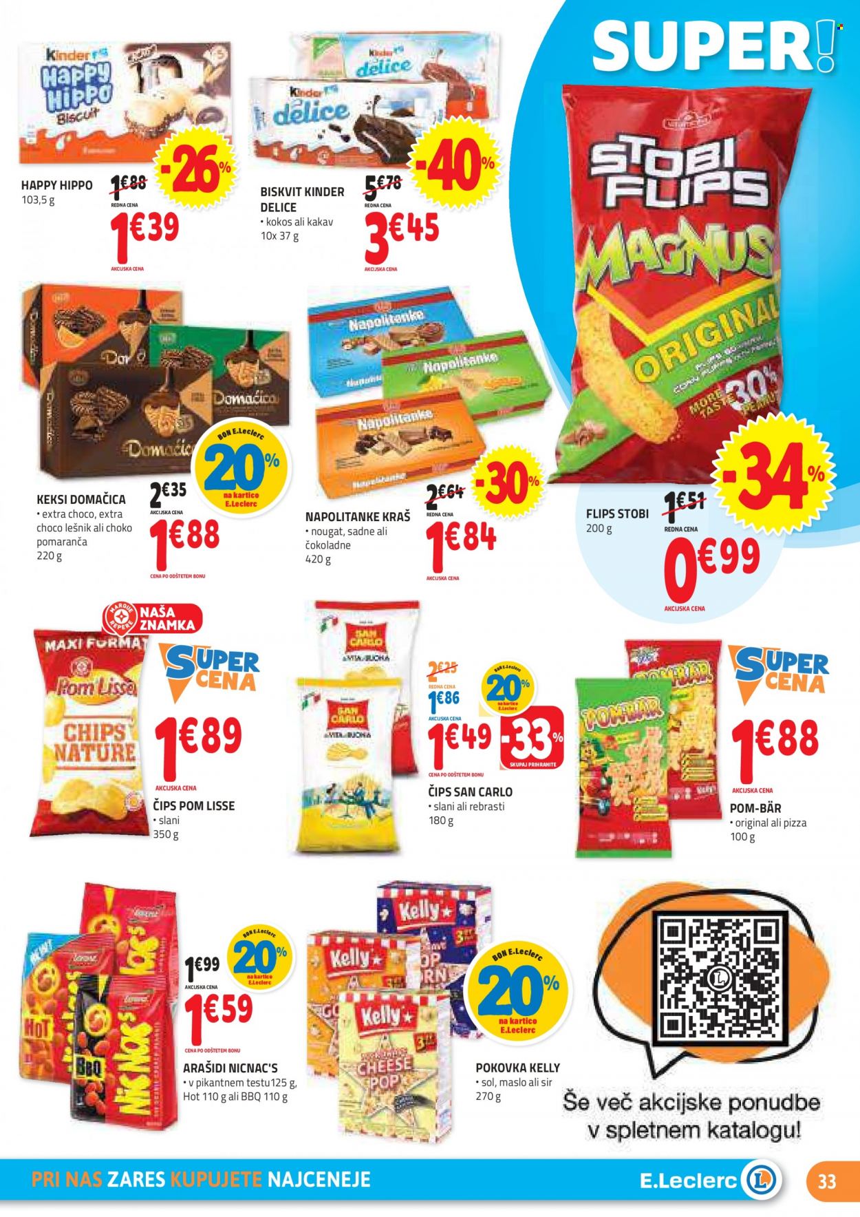 E.Leclerc katalog - 28.9.2022 - 8.10.2022. Stran 33
