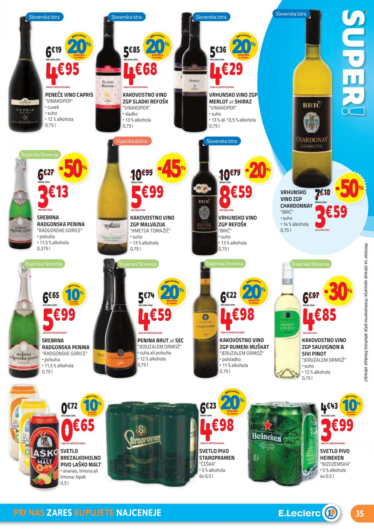 E.Leclerc katalog - 28.9.2022 - 8.10.2022. Stran 35