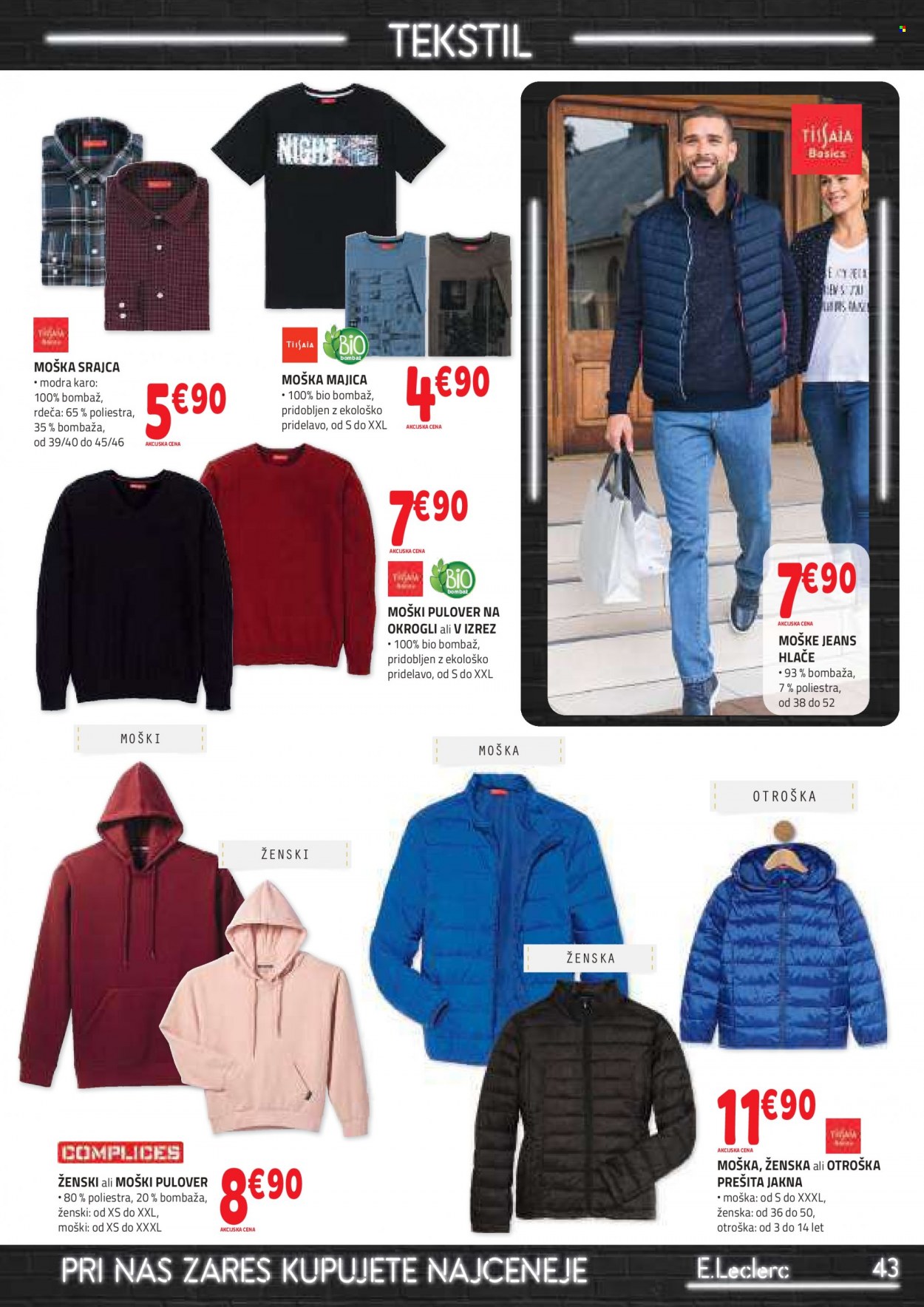 E.Leclerc katalog - 28.9.2022 - 8.10.2022. Stran 43