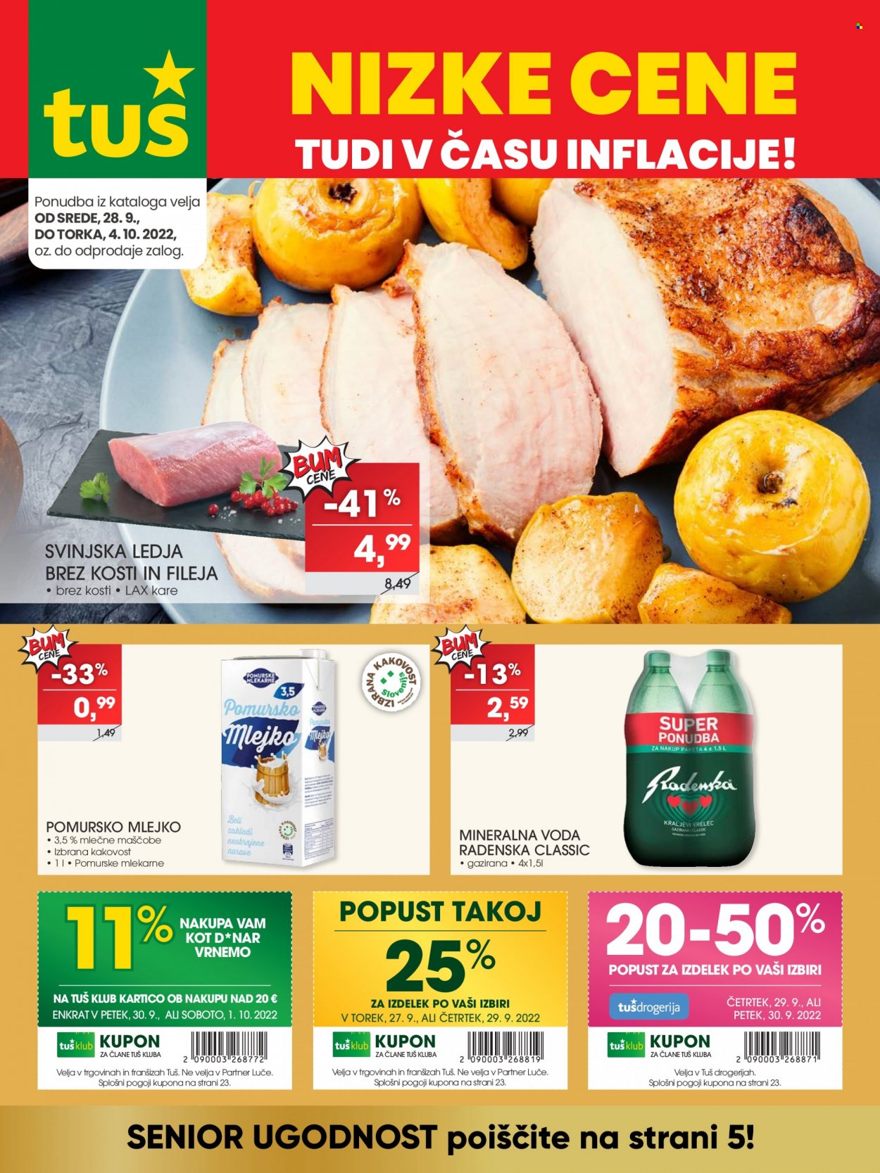 Tuš katalog - 28.9.2022 - 4.10.2022. Stran 1
