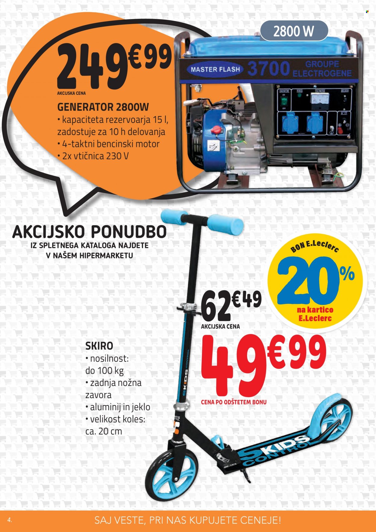 E.Leclerc katalog - 28.9.2022 - 8.10.2022. Stran 4