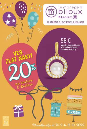 E.Leclerc katalog - 30.09.2022 - 15.10.2022.