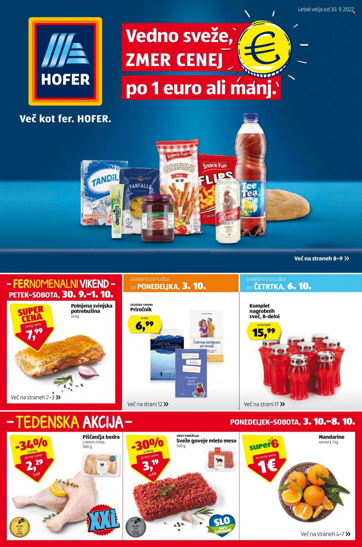 Hofer katalog - 30.9.2022 - 8.10.2022. Stran 1