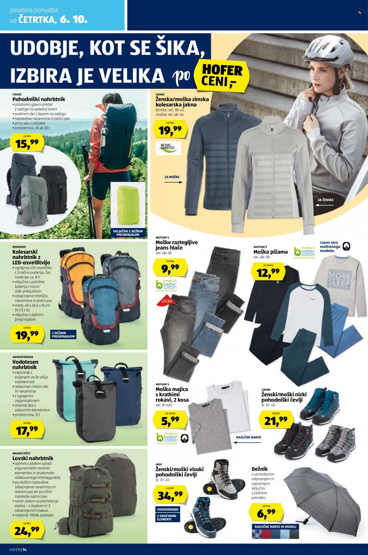 Hofer katalog - 30.9.2022 - 8.10.2022. Stran 14