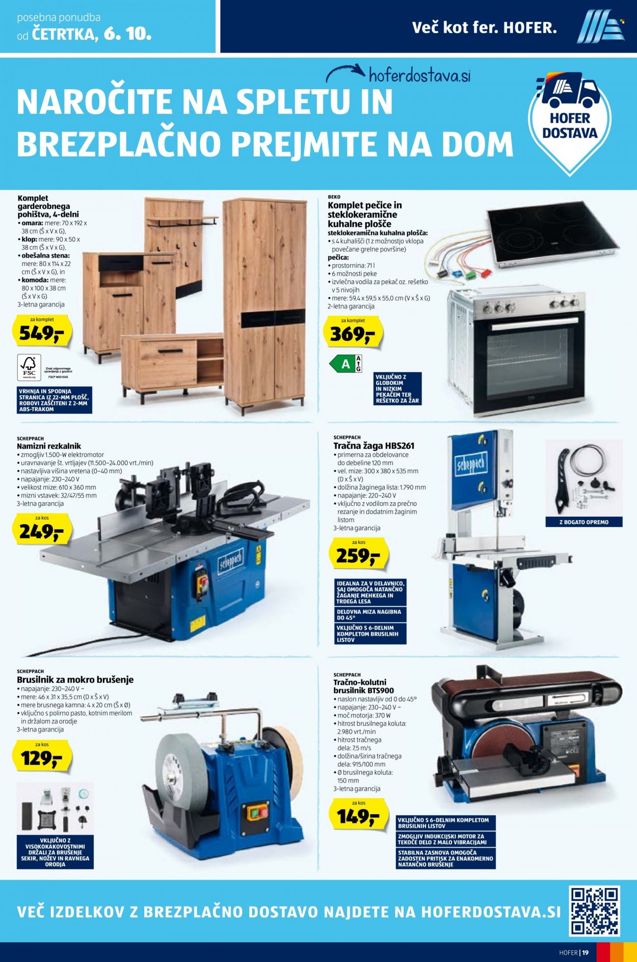 Hofer katalog - 30.9.2022 - 8.10.2022. Stran 19