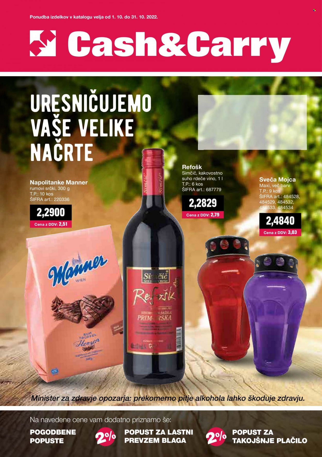 Mercator Cash & Carry katalog - 1.10.2022 - 31.10.2022. Stran 1