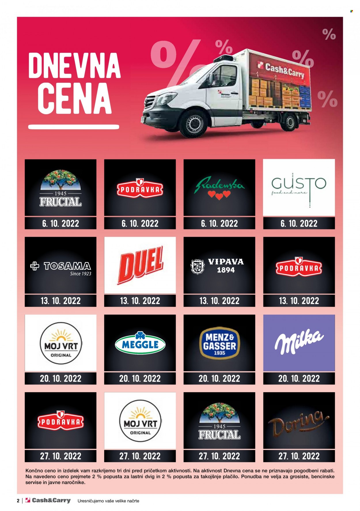 Mercator Cash & Carry katalog - 1.10.2022 - 31.10.2022. Stran 2