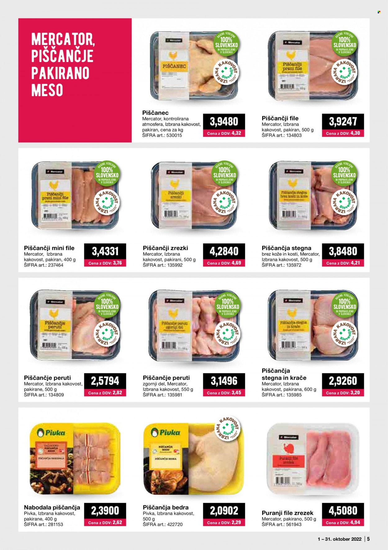 Mercator Cash & Carry katalog - 1.10.2022 - 31.10.2022. Stran 5