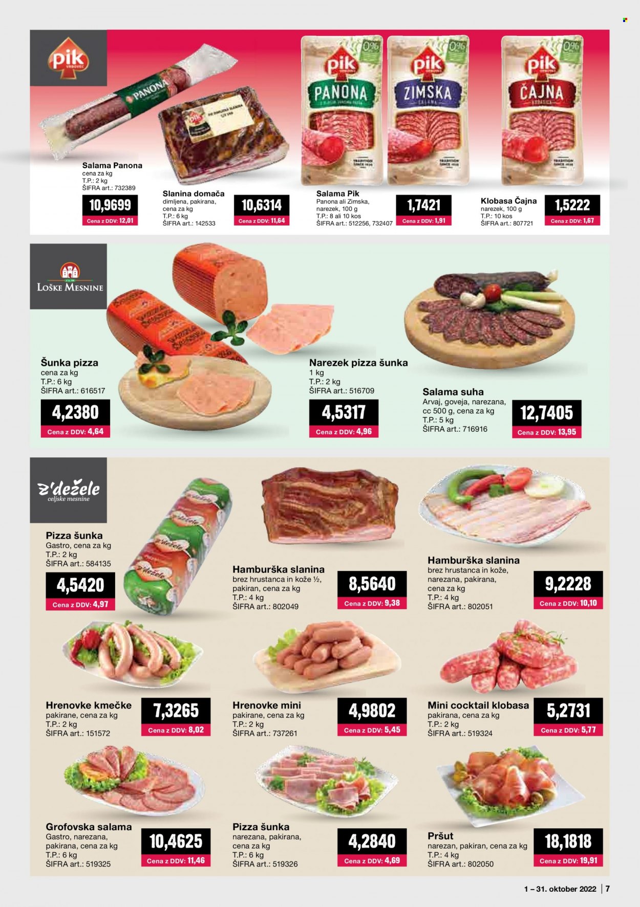Mercator Cash & Carry katalog - 1.10.2022 - 31.10.2022. Stran 7