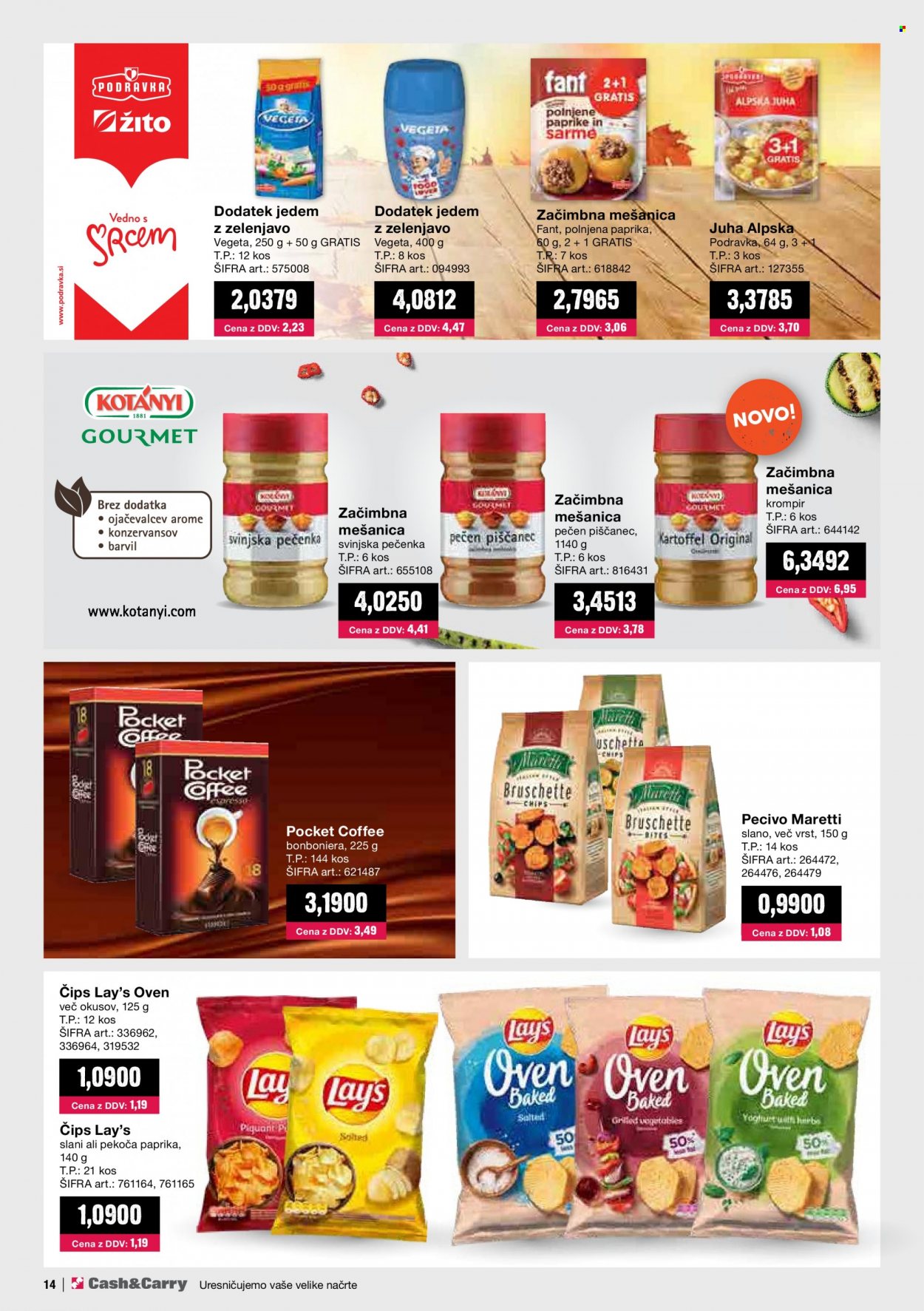 Mercator Cash & Carry katalog - 1.10.2022 - 31.10.2022. Stran 14