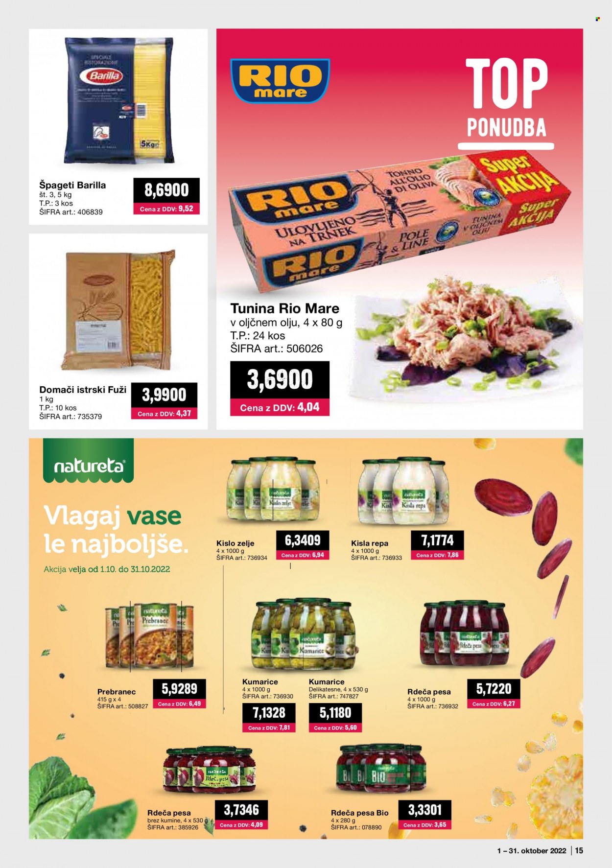 Mercator Cash & Carry katalog - 1.10.2022 - 31.10.2022. Stran 15