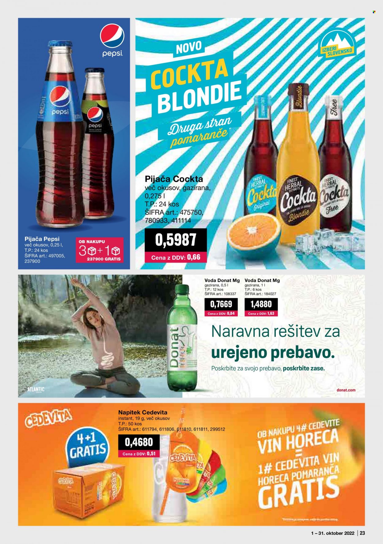 Mercator Cash & Carry katalog - 1.10.2022 - 31.10.2022. Stran 23