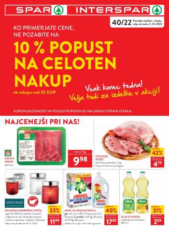 SPAR katalog - 05.10.2022 - 11.10.2022.