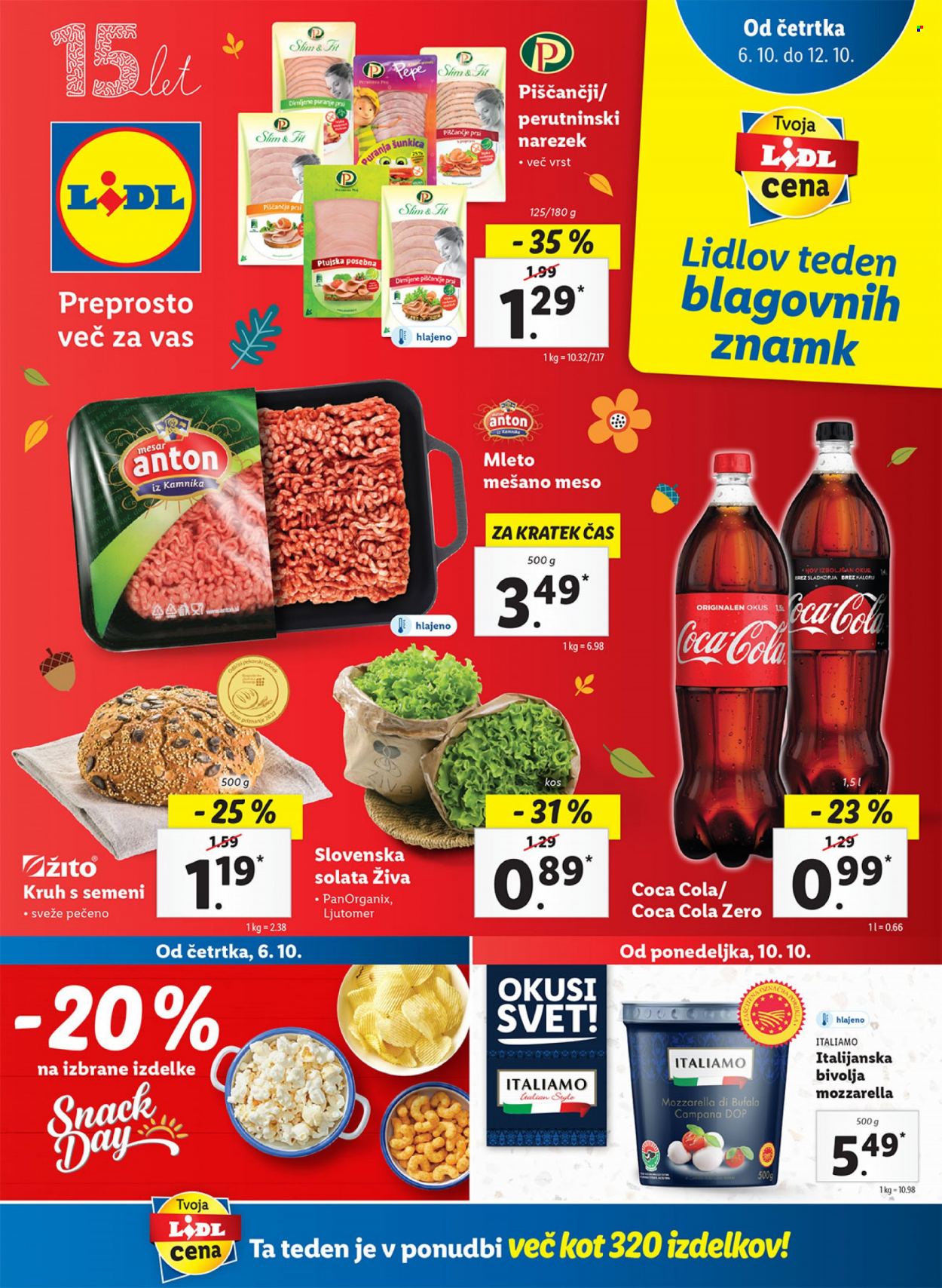Lidl katalog - 6.10.2022 - 16.10.2022. Stran 1