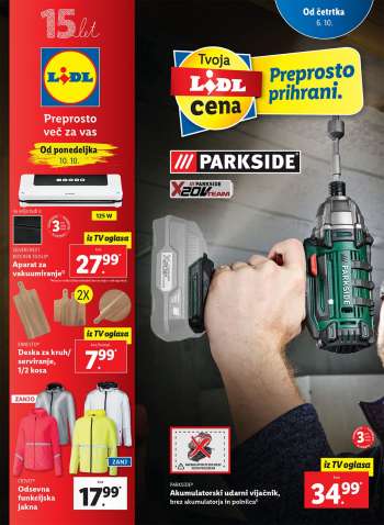 Lidl katalog - 06.10.2022 - 16.10.2022.