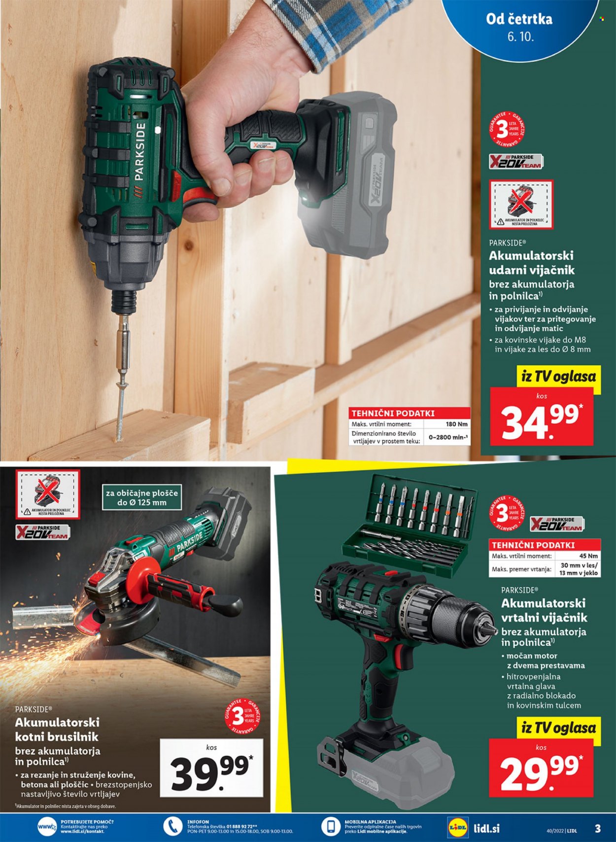 Lidl katalog - 6.10.2022 - 16.10.2022. Stran 3