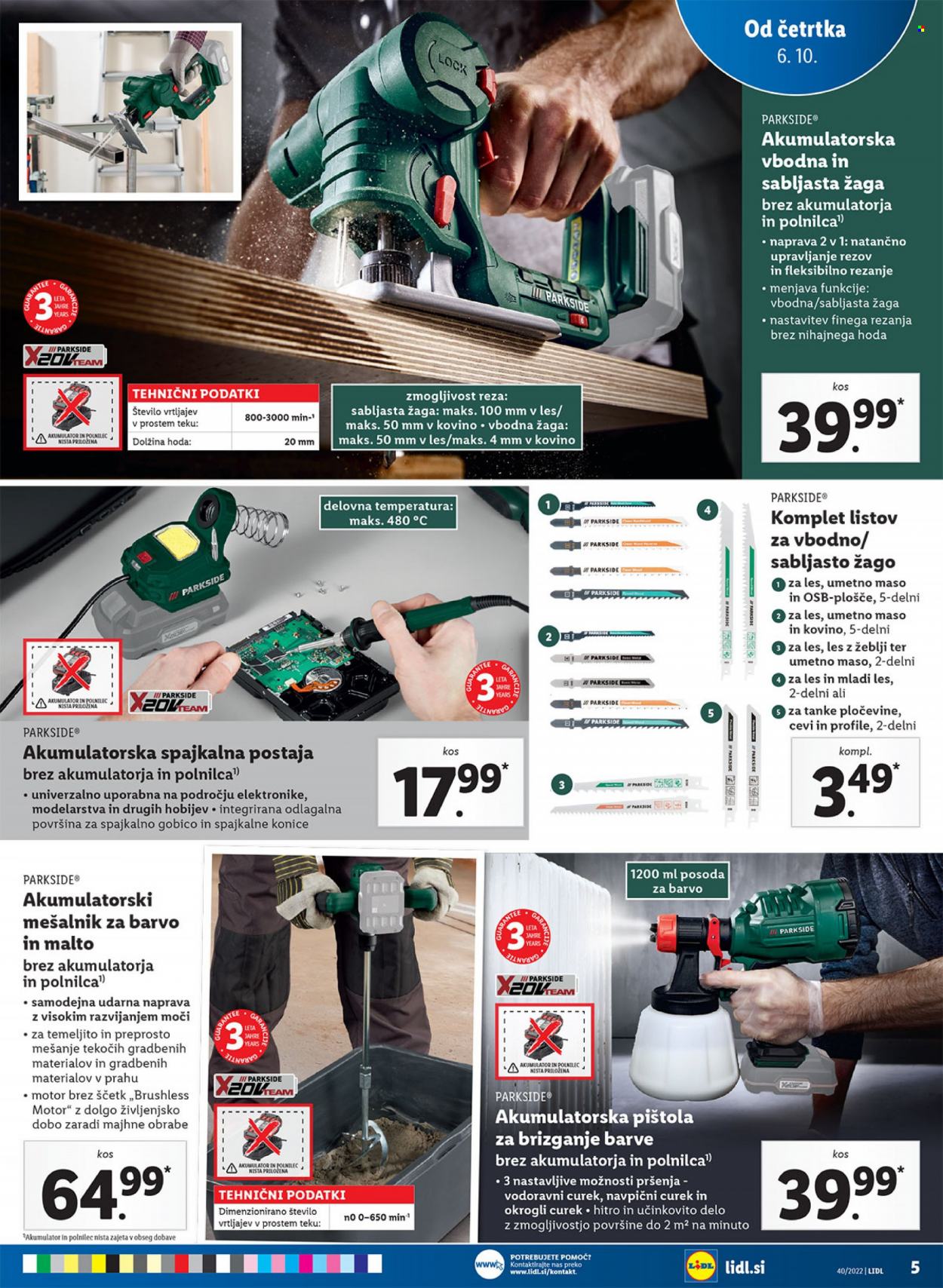 Lidl katalog - 6.10.2022 - 16.10.2022. Stran 5