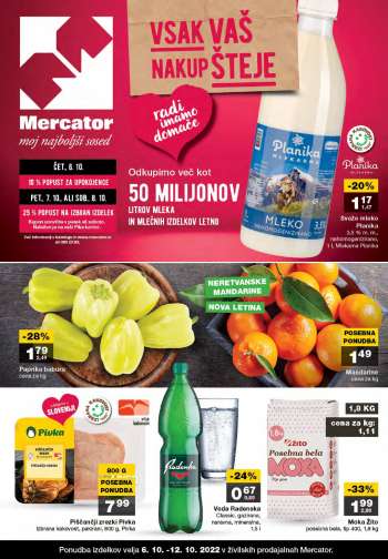 Mercator katalog - 06.10.2022 - 12.10.2022.