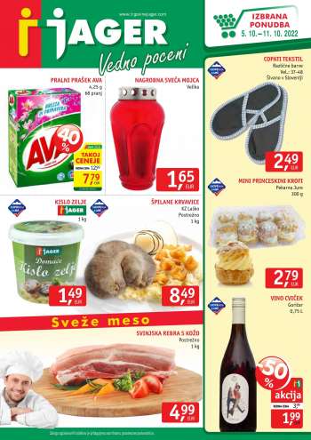 JAGER katalog - 05.10.2022 - 11.10.2022.