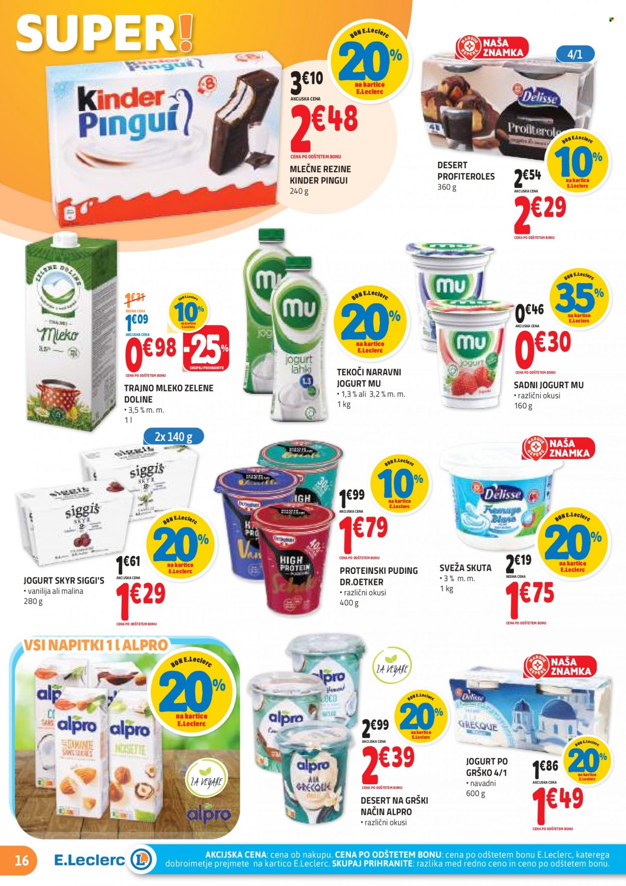 E.Leclerc katalog - 5.10.2022 - 15.10.2022. Stran 16