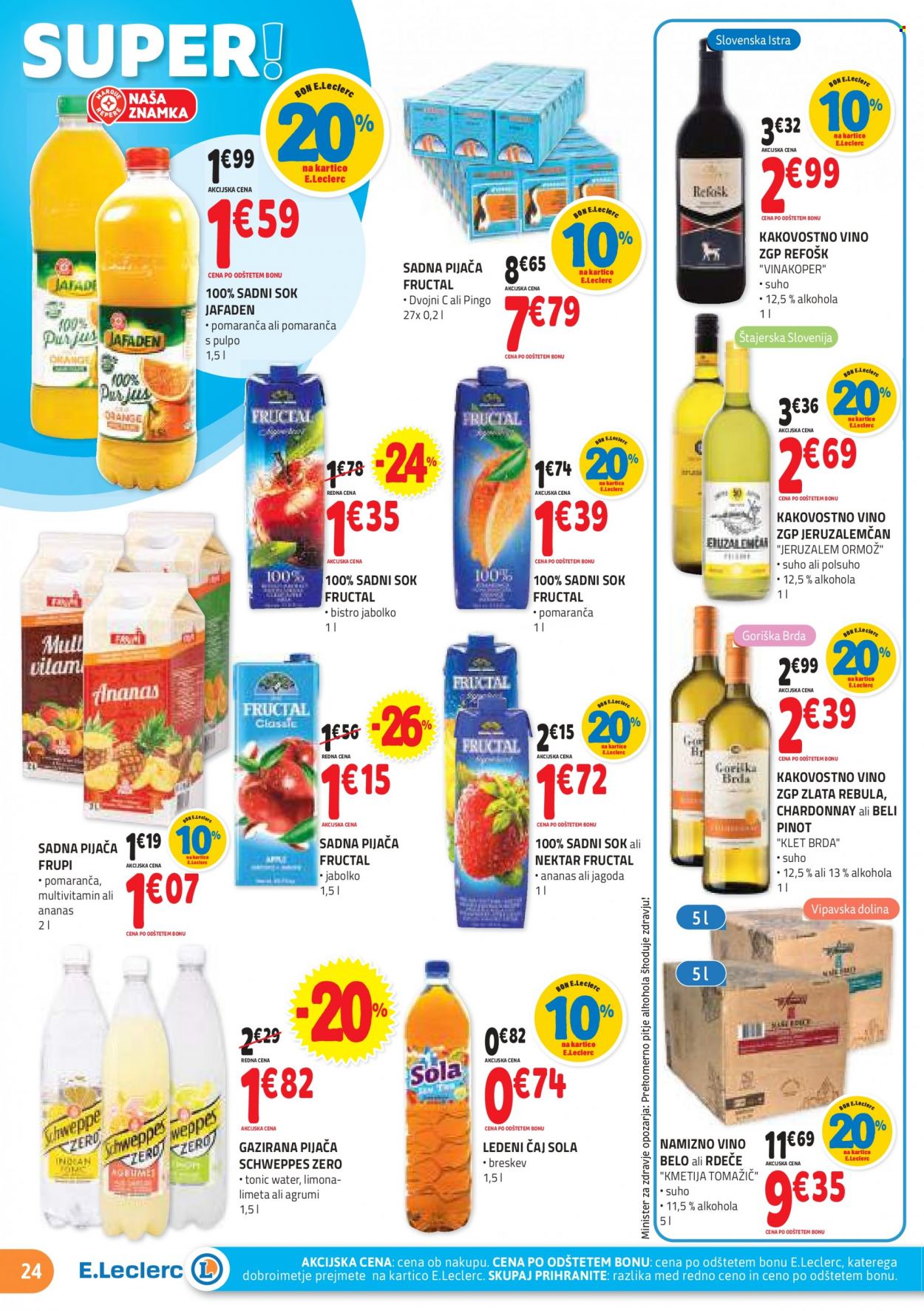 E.Leclerc katalog - 5.10.2022 - 15.10.2022. Stran 24