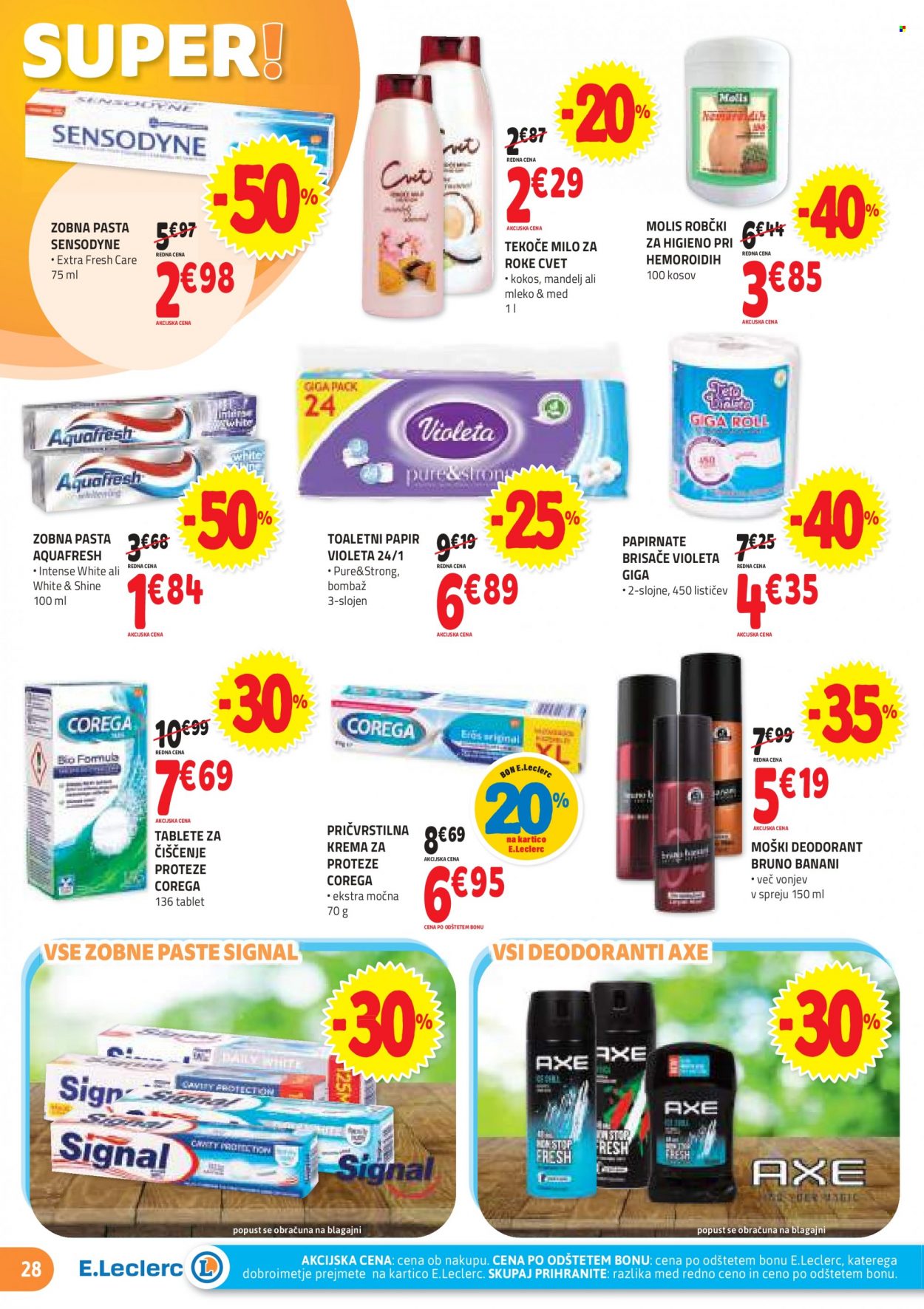 E.Leclerc katalog - 5.10.2022 - 15.10.2022. Stran 28
