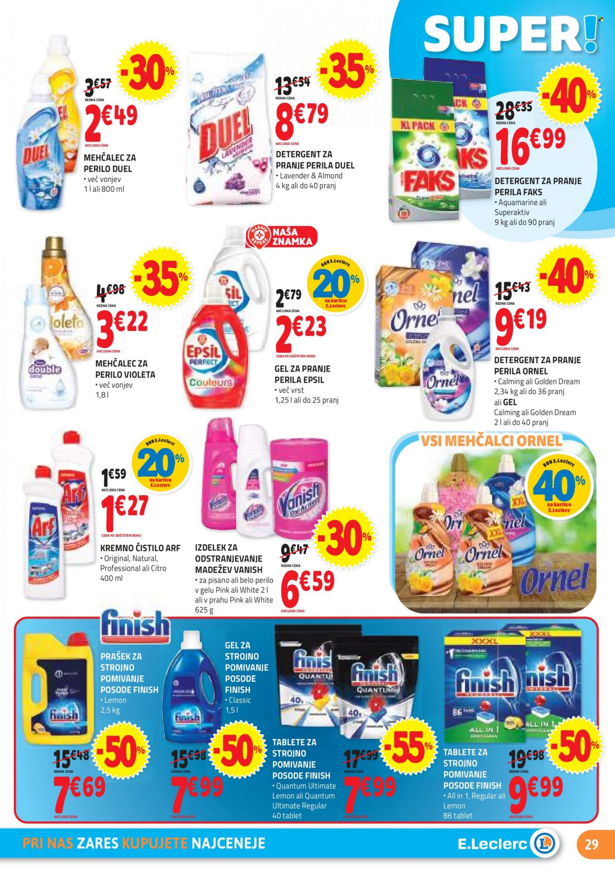 E.Leclerc katalog - 5.10.2022 - 15.10.2022. Stran 29