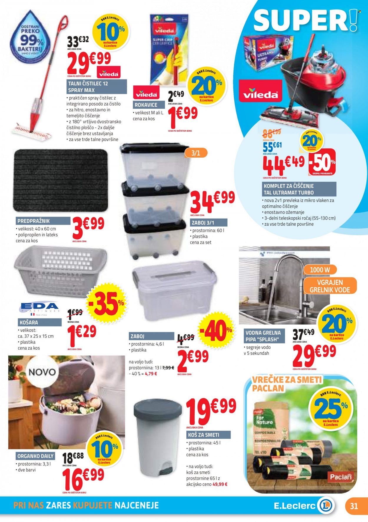 E.Leclerc katalog - 5.10.2022 - 15.10.2022. Stran 31