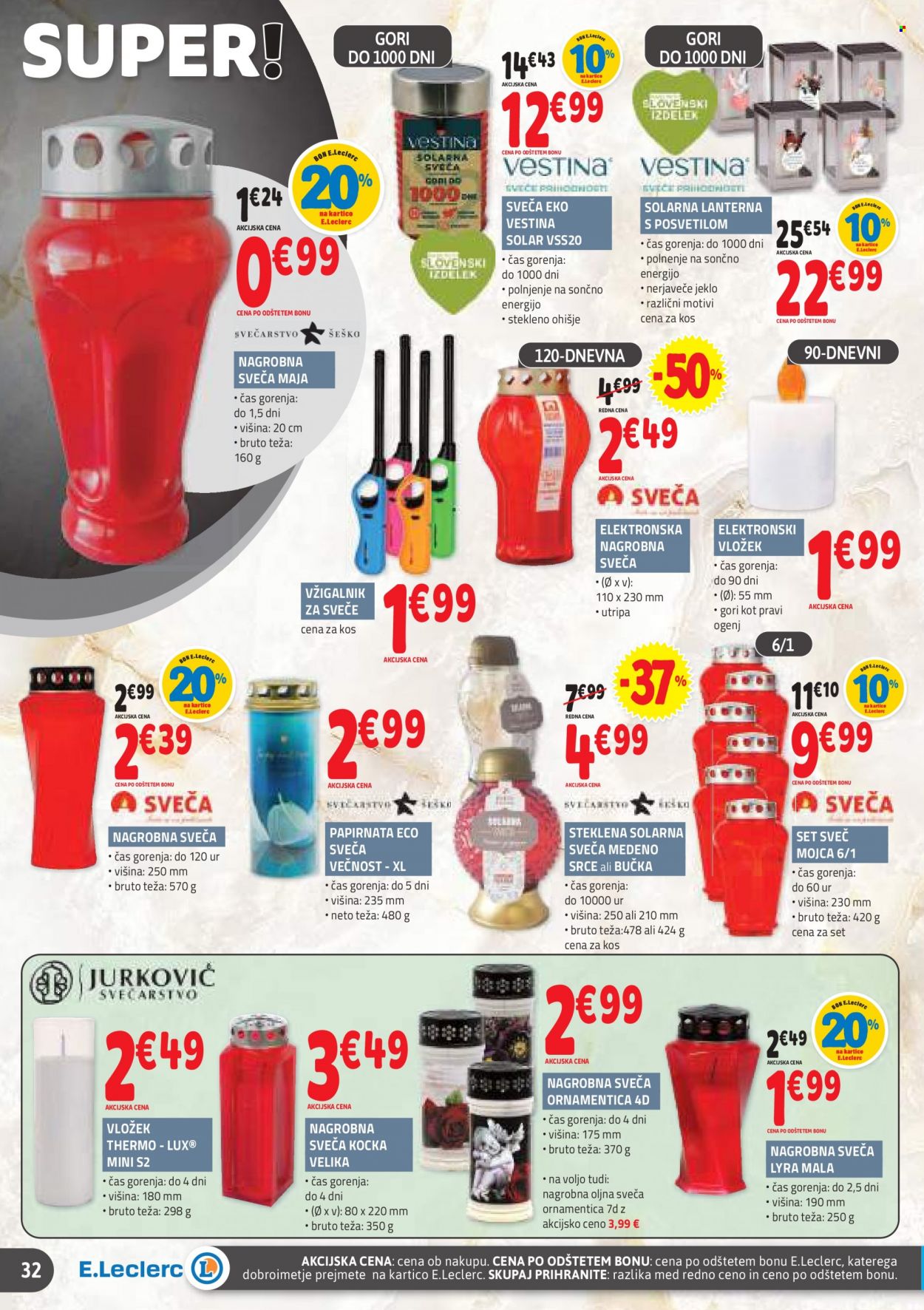 E.Leclerc katalog - 5.10.2022 - 15.10.2022. Stran 32
