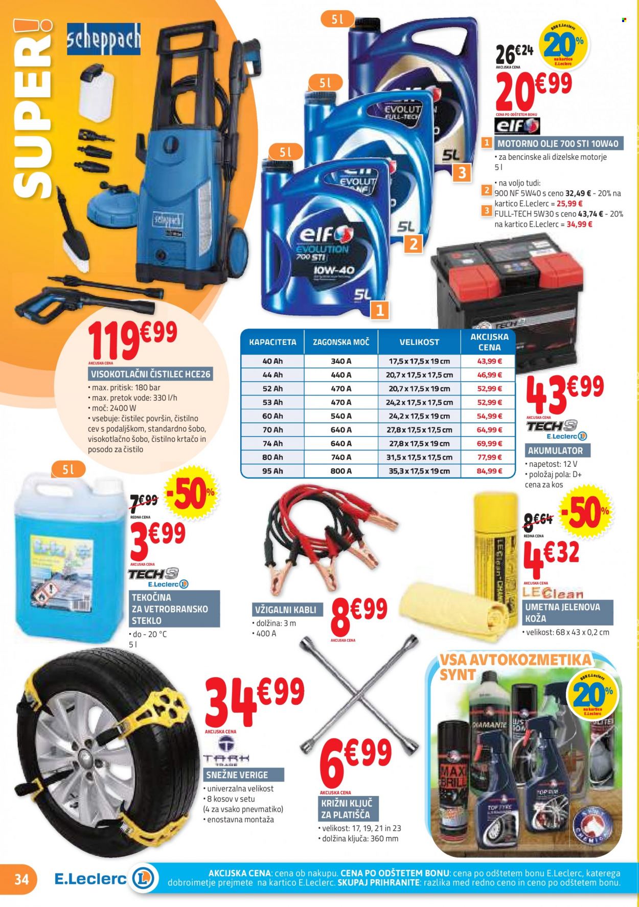E.Leclerc katalog - 5.10.2022 - 15.10.2022. Stran 34