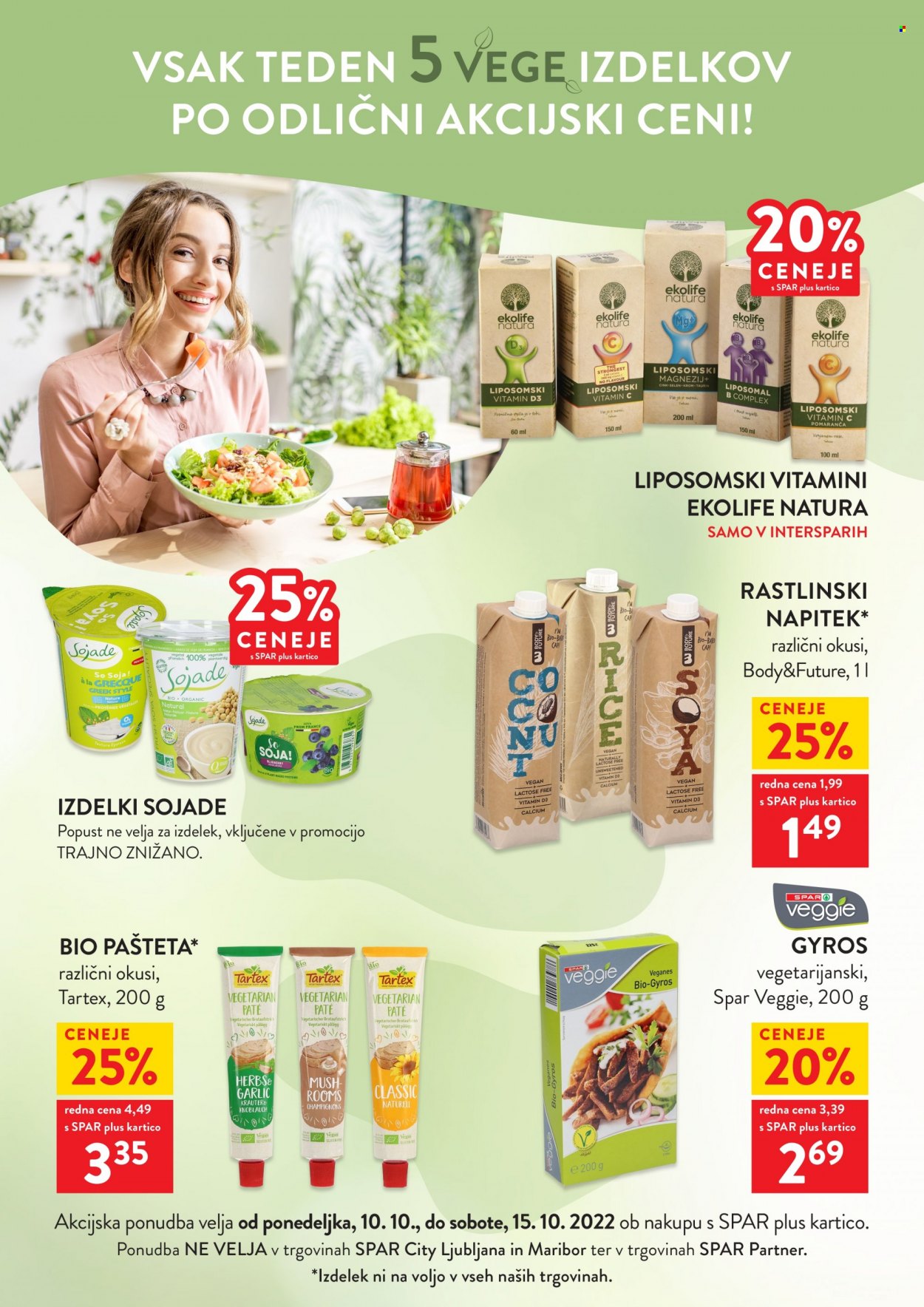 SPAR katalog - 10.10.2022 - 15.10.2022. Stran 1