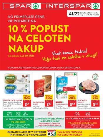 SPAR katalog - 12.10.2022 - 25.10.2022.