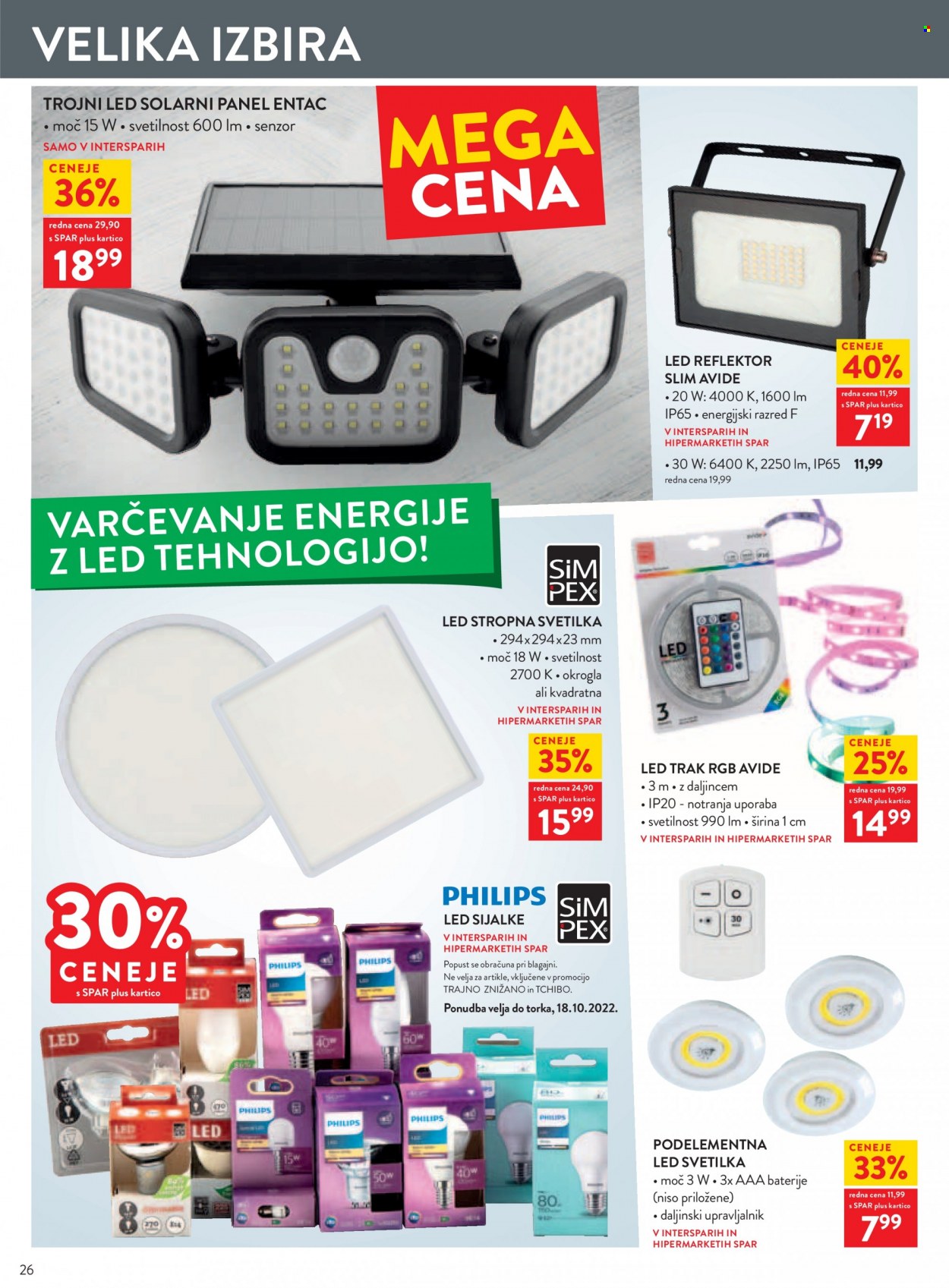 SPAR katalog - 12.10.2022 - 25.10.2022. Stran 26