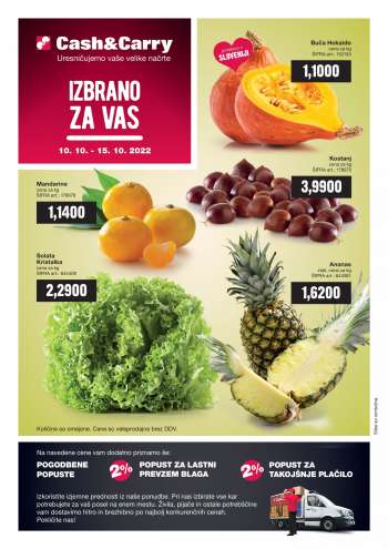 Mercator Cash & Carry katalog - 10.10.2022 - 15.10.2022.