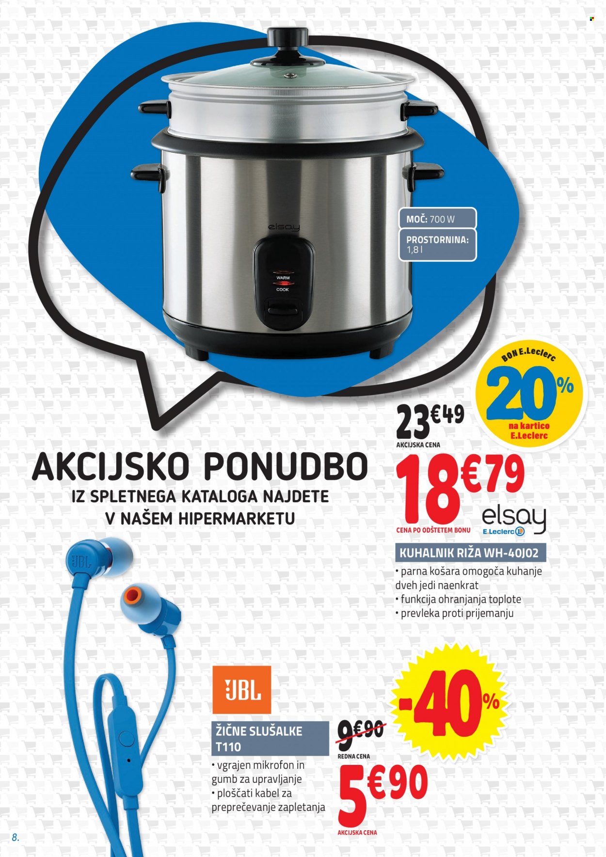 E.Leclerc katalog - 12.10.2022 - 22.10.2022. Stran 8