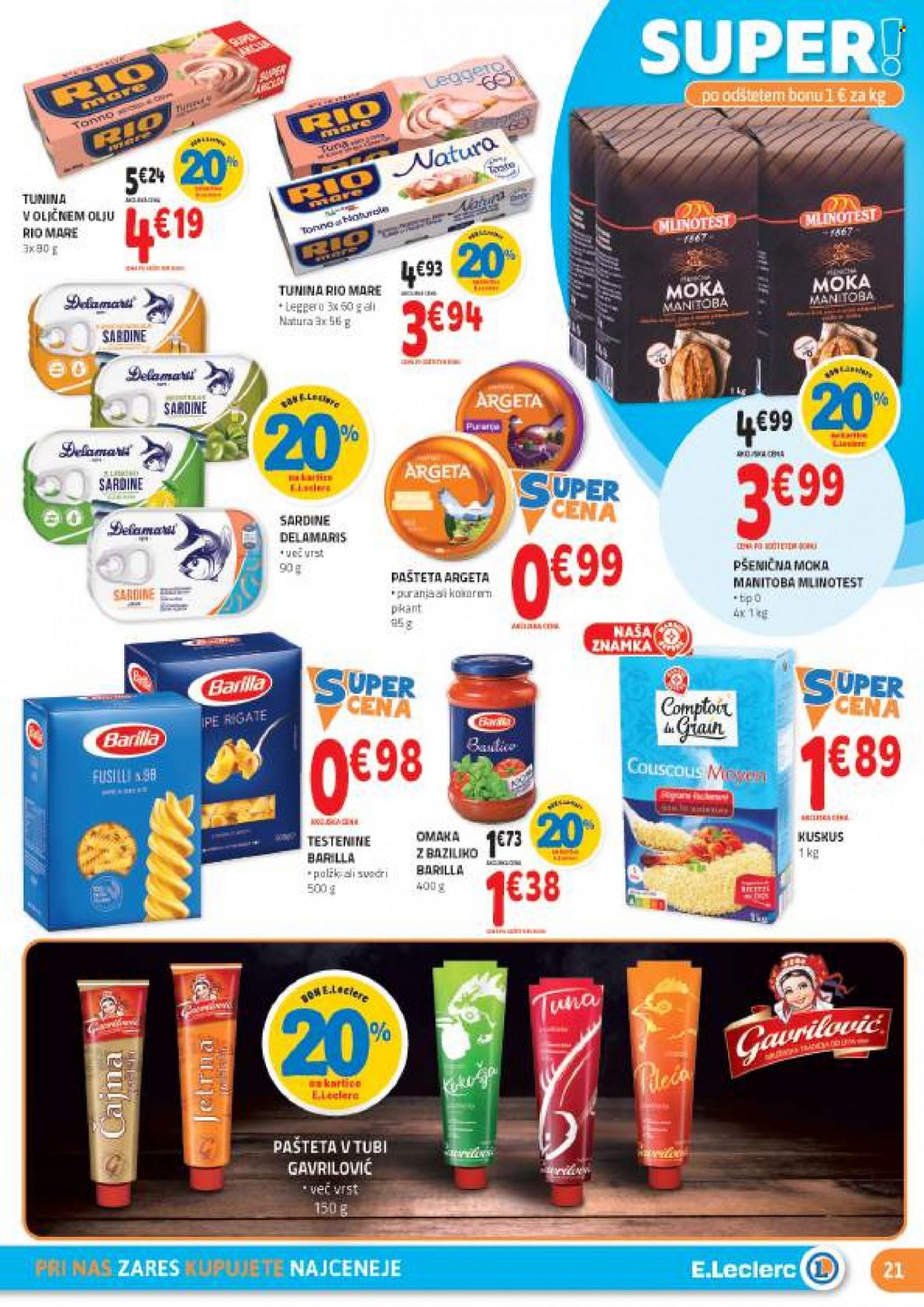 E.Leclerc katalog - 12.10.2022 - 22.10.2022. Stran 21