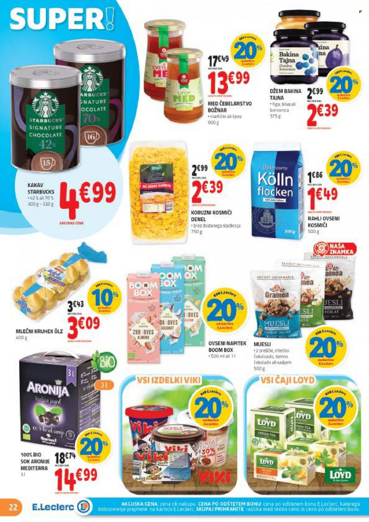 E.Leclerc katalog - 12.10.2022 - 22.10.2022. Stran 22