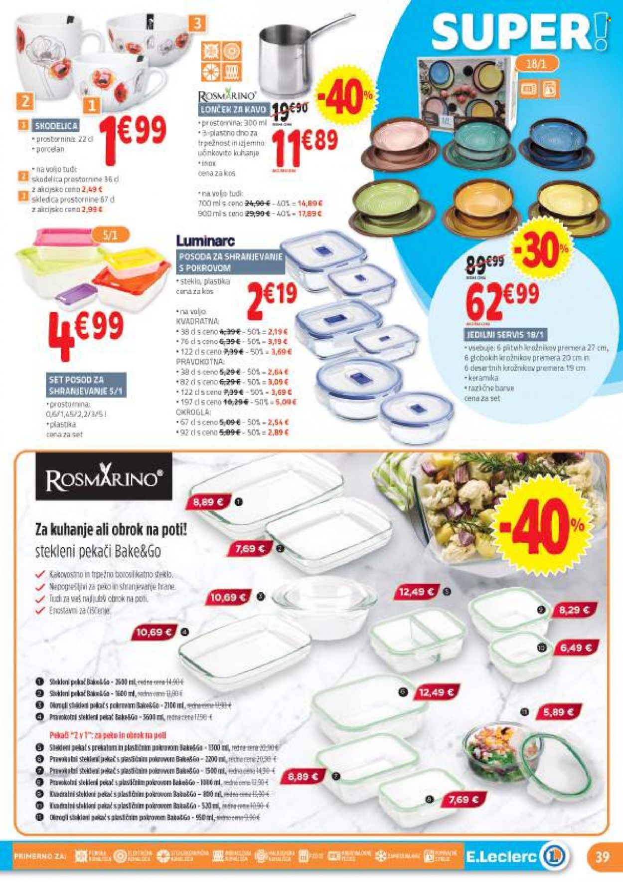 E.Leclerc katalog - 12.10.2022 - 22.10.2022. Stran 39