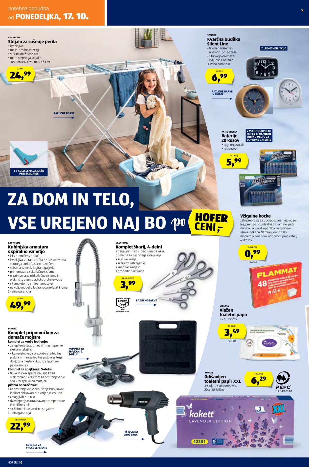 Hofer katalog - 13.10.2022 - 22.10.2022. Stran 10