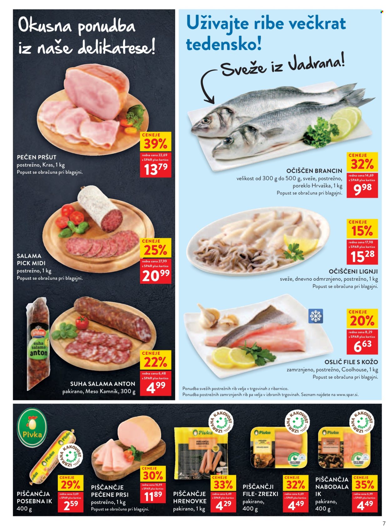 SPAR katalog - 19.10.2022 - 2.11.2022. Stran 7