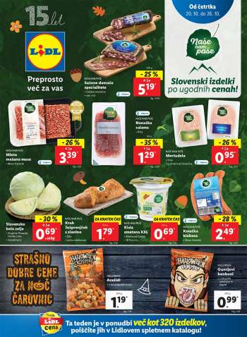 Lidl katalog - 20.10.2022 - 30.10.2022.