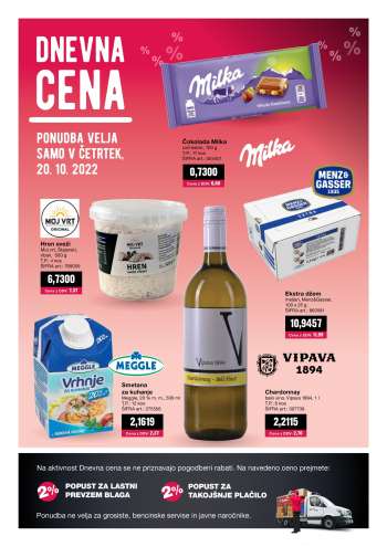 Mercator katalog - 20.10.2022 - 20.10.2022.