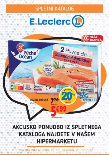 E.Leclerc katalog - 19.10.2022 - 29.10.2022.