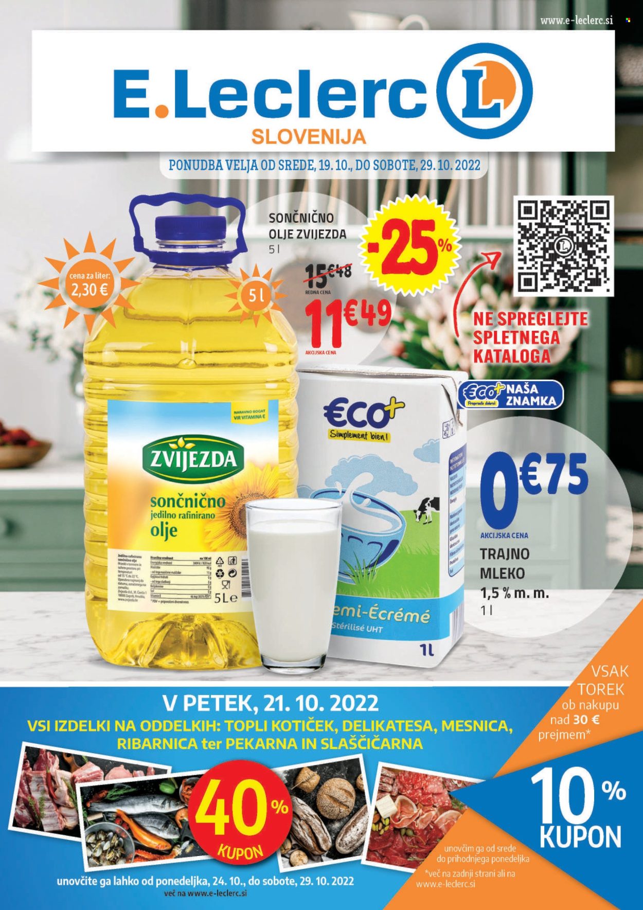 E.Leclerc katalog - 19.10.2022 - 29.10.2022. Stran 1