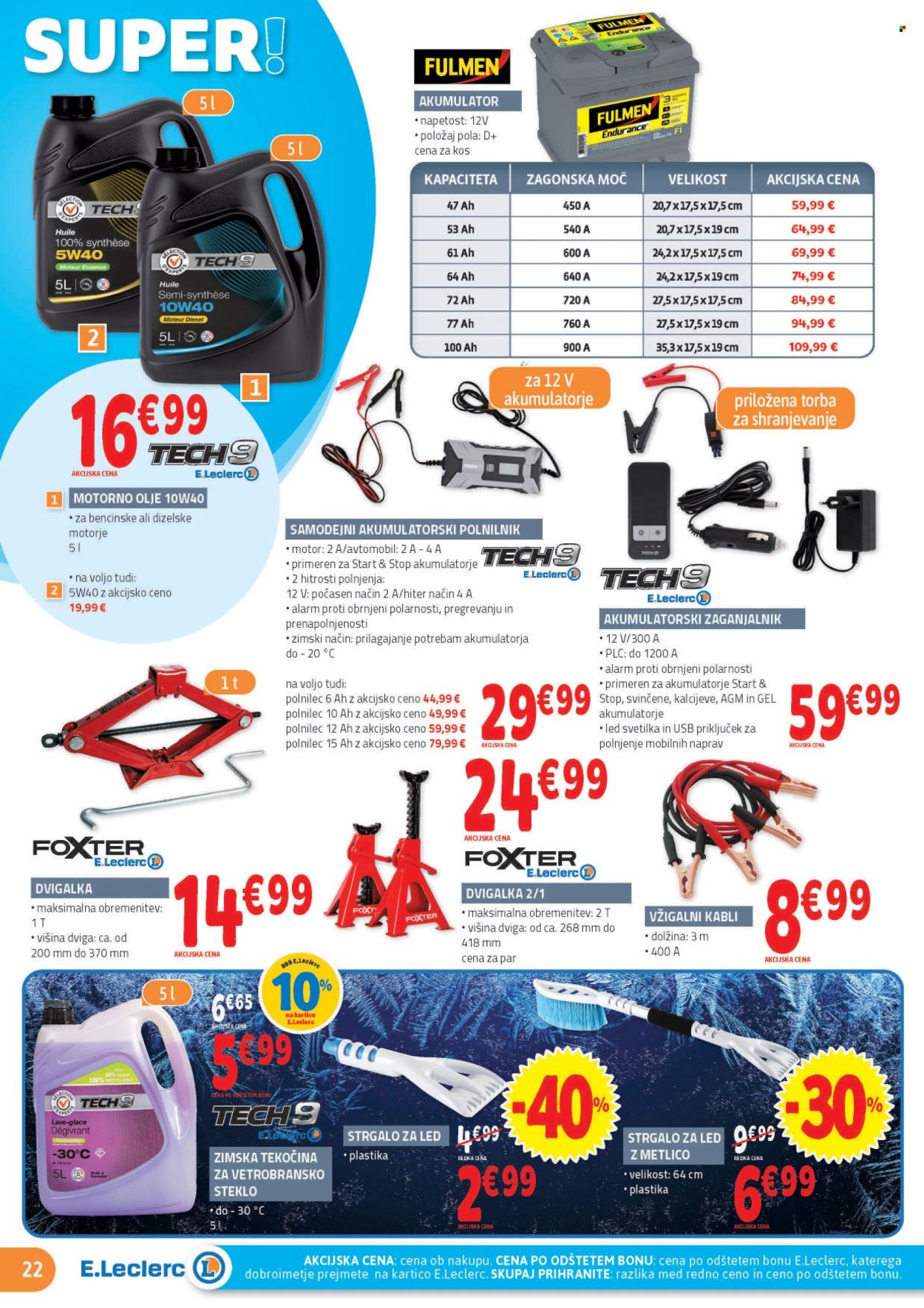 E.Leclerc katalog - 19.10.2022 - 29.10.2022. Stran 22